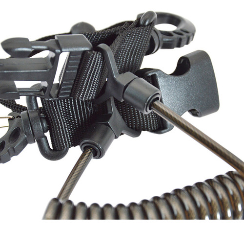 / Correa De Seguridad Para Cámara, Cable En Espiral,