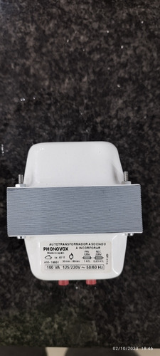 Transformador 220v/110v Bidireccional De 100va