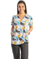 Comprar Ambo Medico\u002F Enfermería Mujer Entallado Estampado- Presente!