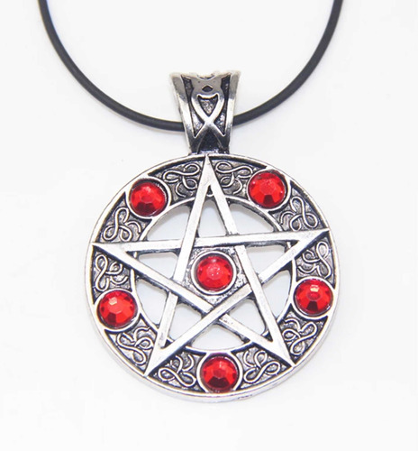 Amuleto Estrella, Pentagrama, Joyería Para Hombres