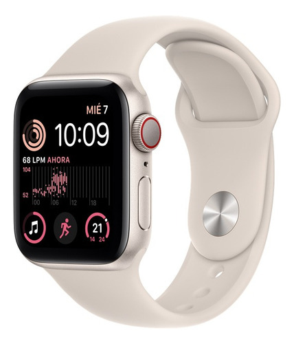 Apple Watch Se (gps+cellular) 2da Gen. 40mm Blanco Estelar (Reacondicionado)