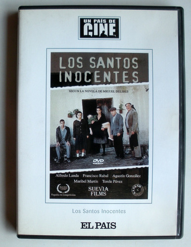 Dvd - Los Santos Inocentes - Booklet - Imp. España