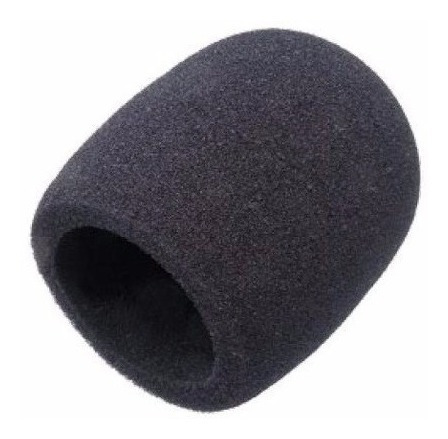 Imagem 2 de 2 de Espuma Para Microfone De Mão Sm58 Preto Azul Cores Mac Esp