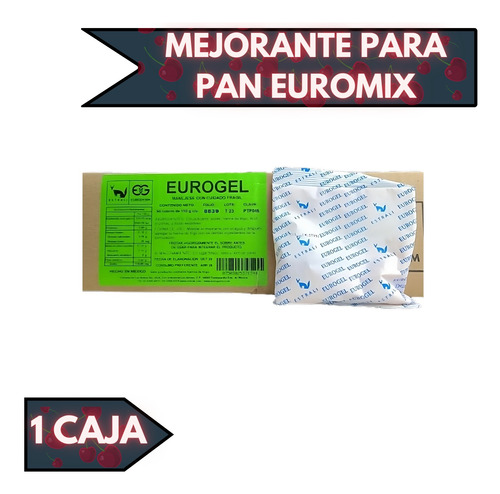 Mejorante Para Pan Blanco Eurogel Caja De 50 Pz 