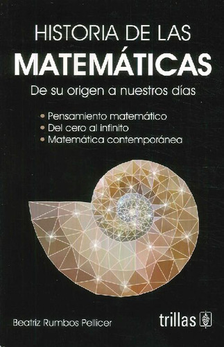 Libro Historia De La Matemáticas De Irma Beatriz Rumbos Pell