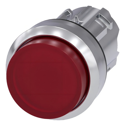 Pulsador Luminoso 22mm Redondo Siemens 3su1051-0bb20-0aa0