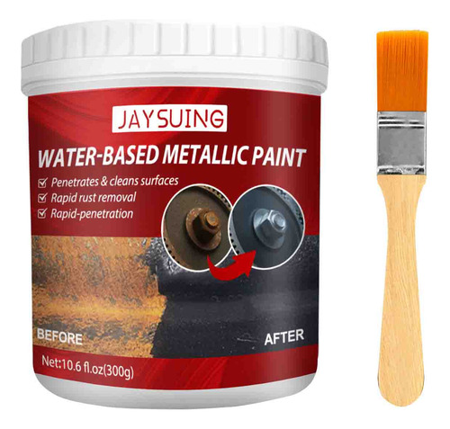 Eliminador De Óxido B Metal, Pintura Metálica A Base De Agua