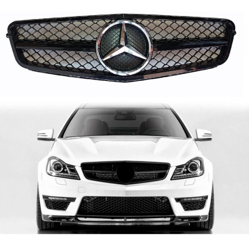 Grade Amg Mercedes W204 C180 C200 2007 2013 Emblema Estrela