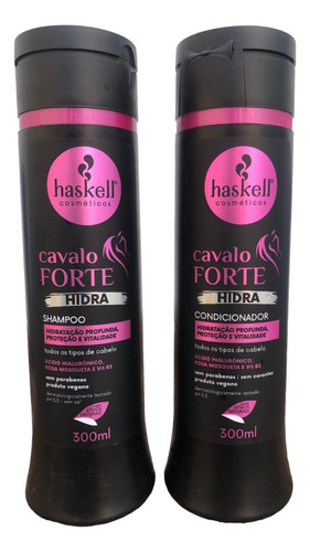 Shampoo Cond. Haskell Cavalo Hidra Proteção Vitalidade 300ml