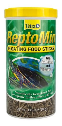 Alimento Para Tortugas Reptomin Sticks 300 Gr 10.59 Oz. 