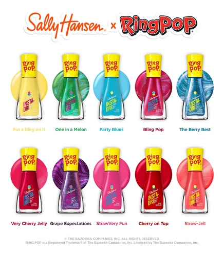 Esmalte De Uñas Sally Hansen Insta-dri® Ring Pop Grape Purpl
