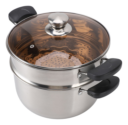Cesta De Vapor Para Olla De Sopa, Doble Capa, Fenólica Espes
