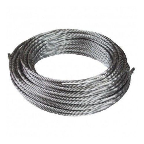 Cable De Acero Galvanizado 1/8 (6x7) - Precio 10 Metros