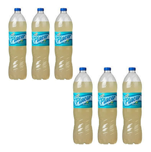 Agua Saborizada Placer Anana 1,5lt Pack X 6 Unidades