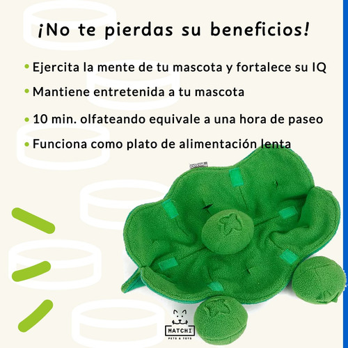 Peluche Chillón Interactivo Rellenable Juguetes Para Perros Verde