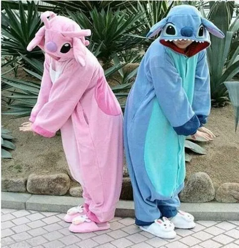 Pijama Mameluco Bebe Disfraz Kigurumi Stitch Niños Clientito