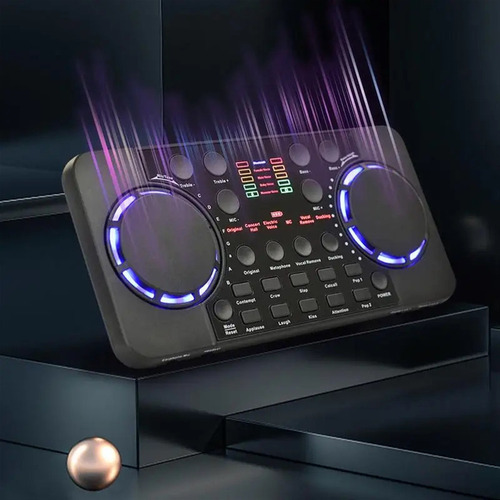 J Para Mini Mezclador * Dio Con , Tarjeta De Sonido,