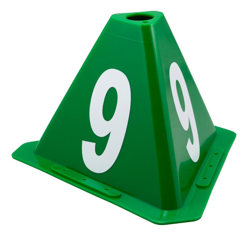 Cono De Seguridad Javaz Team Torr-26 Color Verde Bandera - Pack X 26 Unidades