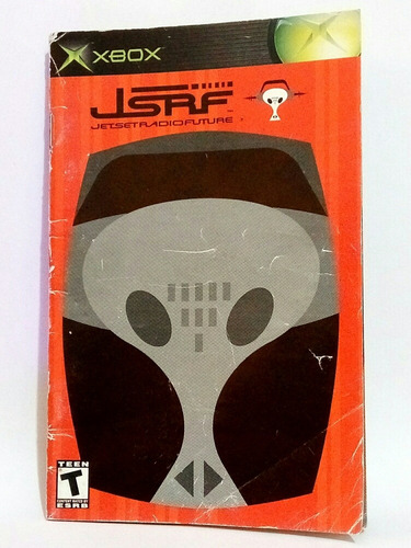 Jsrf Jet Set Radio Future Solamente Manual Original Xbox