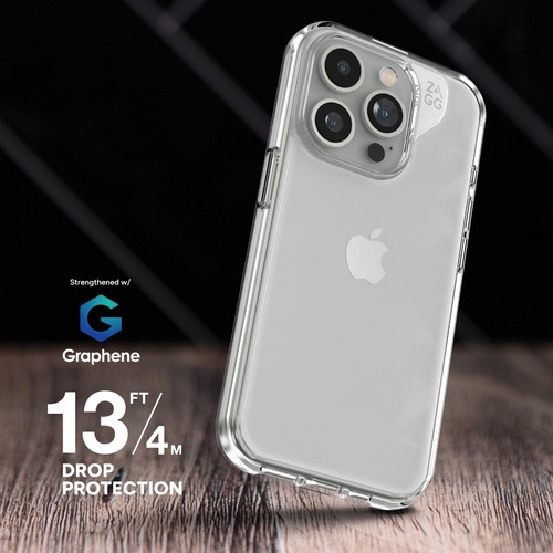 Funda De Protección Crystal Palace Para Iphone 15 Pro Max Transparente