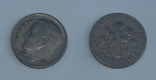 comprar 1965 Coin Roosevelt Dime 10c Good Condition No Mink Mark