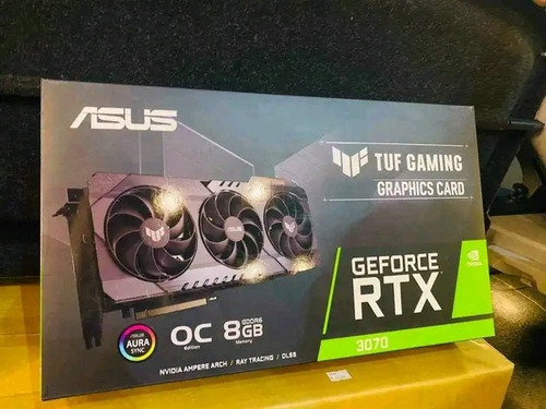 Imagen 1 de 1 de Tarjeta Gráfica Asus Tuf Gaming 3070 8gb Nuevo