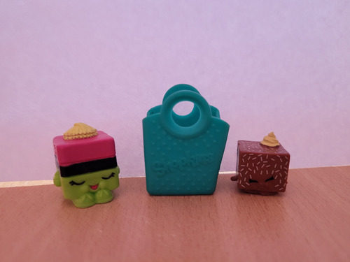 Shopkins Bolsita Verde Con Cuadradito