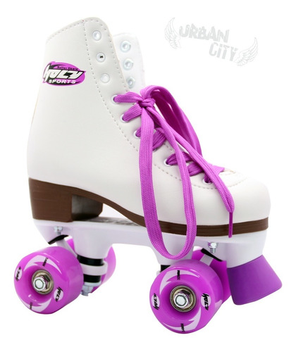 Patines Hd Rueda Silicona Color Lila Con Envio Gratis Nº 35