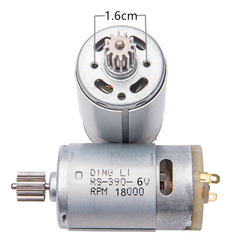 2 Uds 6v390 18000rpm Motor Eléctrico Rs390 6v Motor De Accio