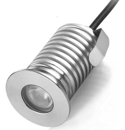 Luz Led Enterrada 3 W, Ip67, 3000 K, Exterior