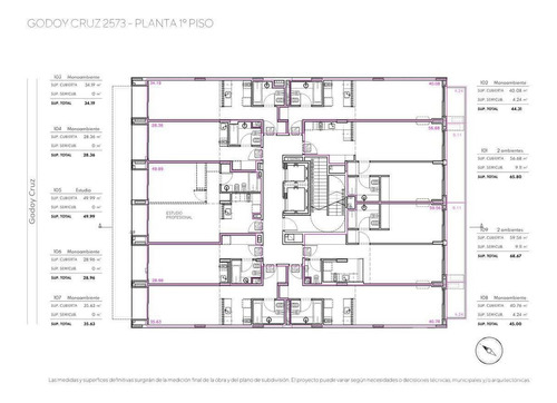 Venta Departamento De 1 Ambiente En Palermo - En Pozo