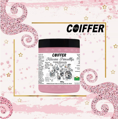 Imagem 2 de 3 de Máscara Princelllys Coiffer 500g Banho De Verniz