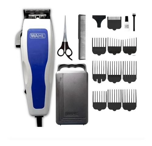 Cortadora Wahl 17 Psc Maletin Kit Cabello Maquina Cortar