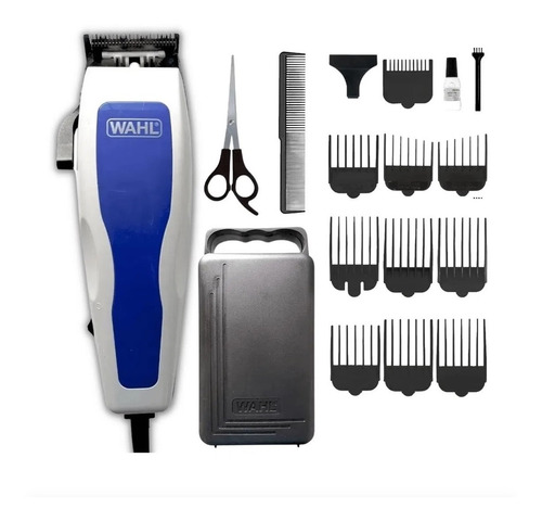 Cortadora Wahl  17 Psc Maletin Kit Cabello Maquina Cortar