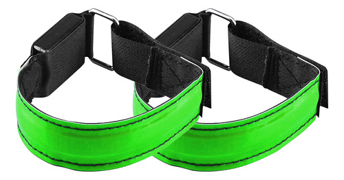 Brazalete Led Recargable Para Correr, Pulsera Usb, Seguridad