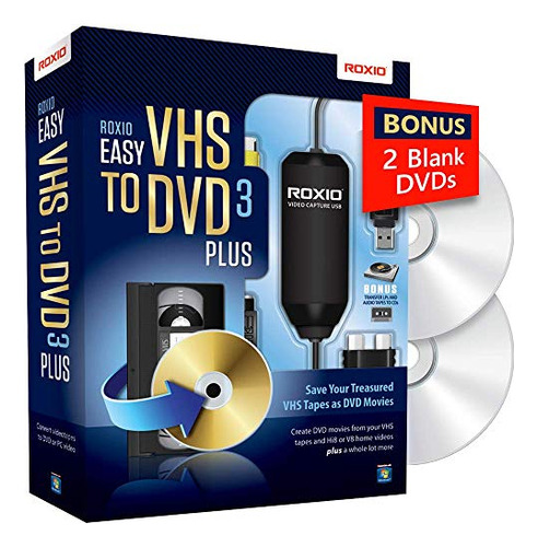 Fácil Vhs Dvd 3 Plus | Convertidor De Video Vhs, Hi8, ...