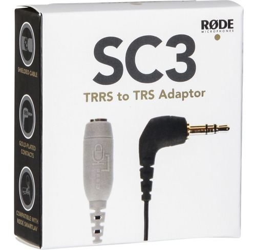 Microfono Lavalier Rode Smartlav Plus + Rode Sc3
