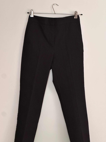 Pantalón De Vestir Zara Negro Nuevo Talle M