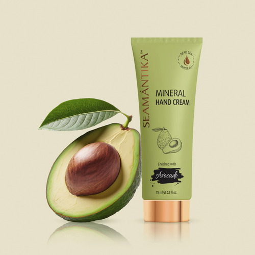 Seamántika Mineral Hand Cream Avocado Oil 75ml Fragancia Neutra