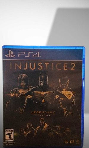 Paquete 4 Juegos Ps4 Mk11, Injustice 2, Batman Arkham Knight (Usado)