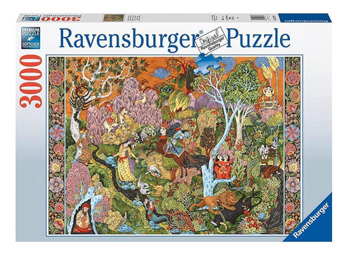 Puzzle 3000 Peças Jardim Eterno - Ravensburger - Imp