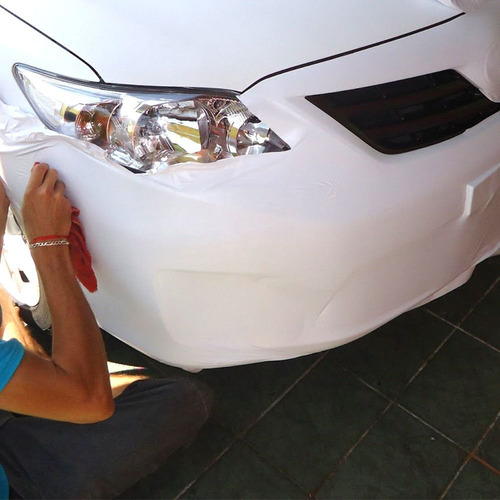 Vinil Adesivo Branco Envelopamento Automotivo - 1 Mt 1 Metro