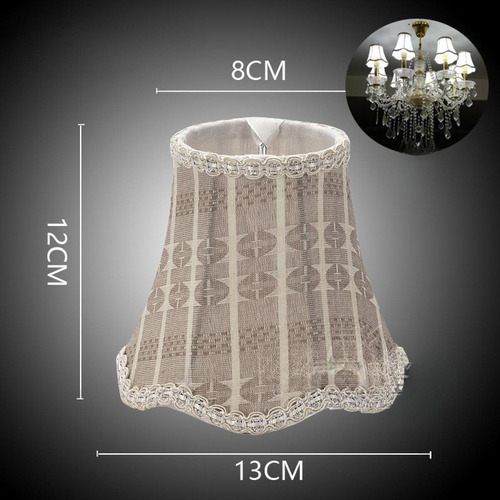 Accesorio De Cubierta De Lámpara Colgante De Tela Estilo B