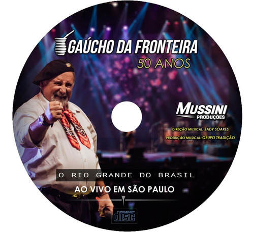 Imagem 8 de 8 de Cd/dvd Gaúcho Da Fronteira 50 Anos + Dvd Os Serranos 40 Anos