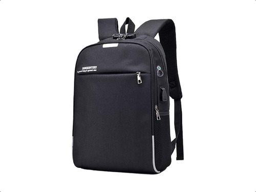 Mochila Antirrobo Inteligente Impermeable Con Usb - Notebook