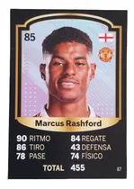 Comprar Cartas Estrellas Del Futbol N.87 Rashford Inglaterra