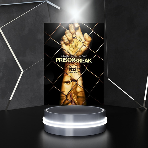 Cuadro En Aluminio 40x30 Prison Break Afiche Serie