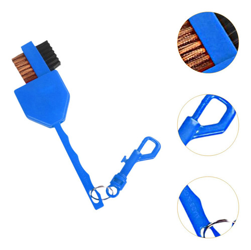 Accesorios Para Cepillos De Palos De Golf, Mango Azul