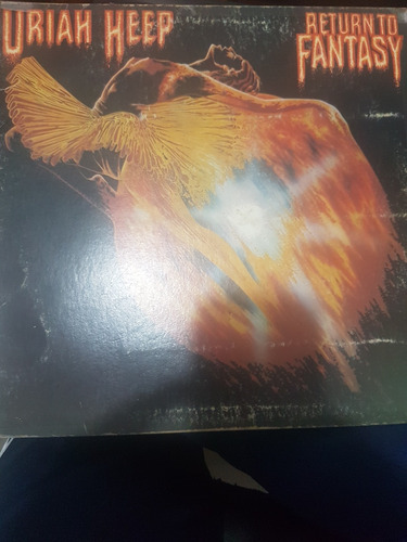 Uriah Heep. Album Retuen To Fantasy. Vinilos Usados Lp