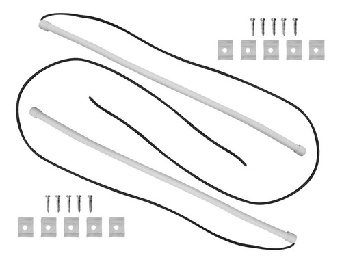 Tira De Leds Flexible En Manguera De Gel De 30 Cm Luz Azul